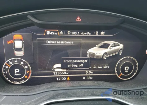 2017 Audi A4 Premium Plus from USA, damaged, VIN WAUENAF44HN011117